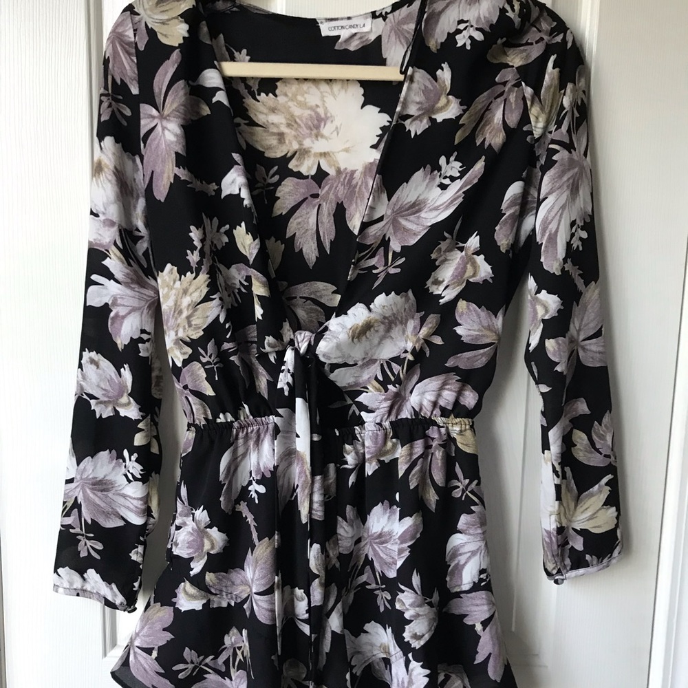 Floral romper